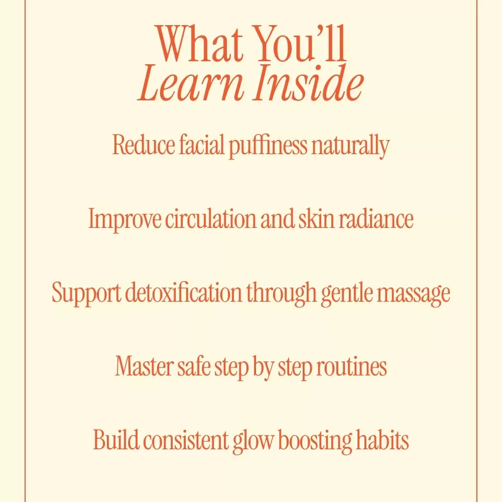 Lymphatic Facial Massage and Its Benefits – What Is Lymphatic Facial Massage and Its Benefits | Complete Step-by-Step Skincare eBook for Glow, Detox & Puffiness Reduction
