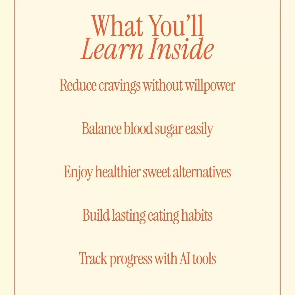 Conquering Sugar Cravings Without the Struggle | Simple Guide on how to reduce sugar cravings, Healthy Habits, Mindful Eating & Sustainable Change