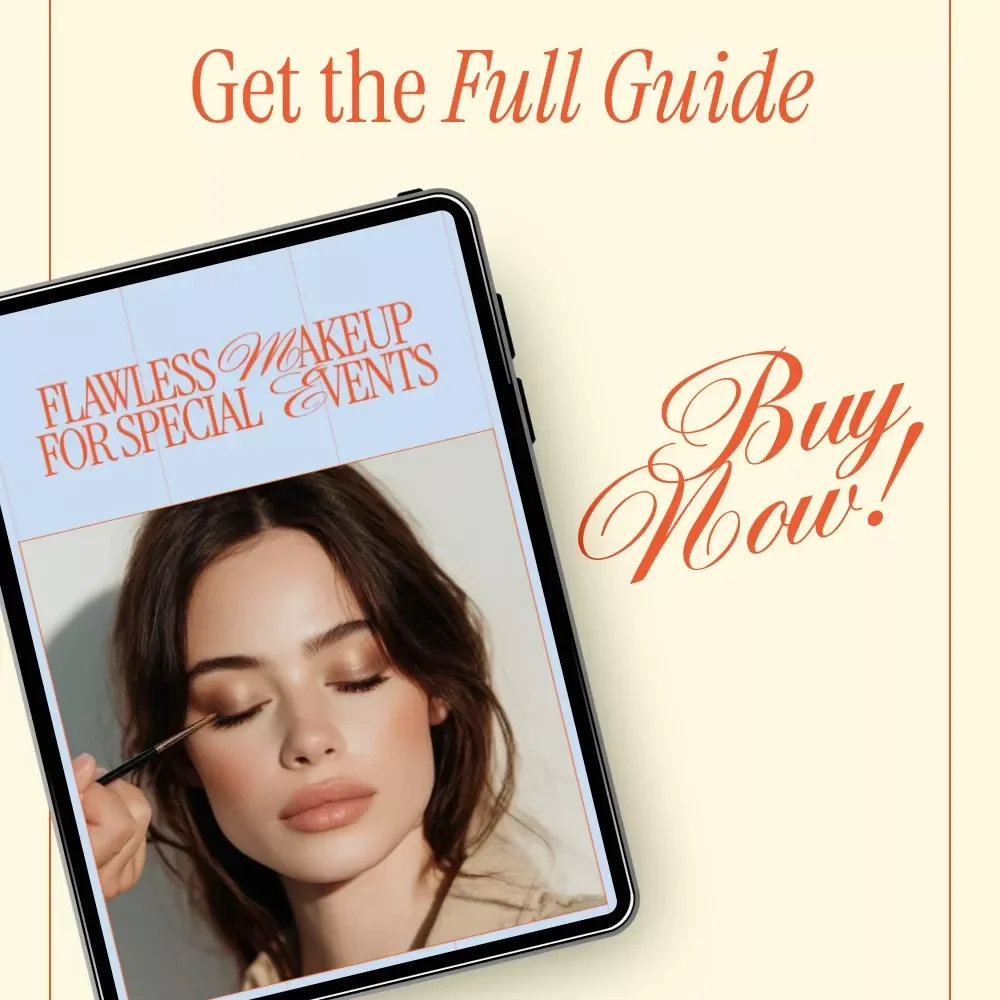 Flawless Makeup for Special Events | Professional Makeup for Special Events Tips Ebook | Event, Wedding & Party Beauty Guide Digital Download