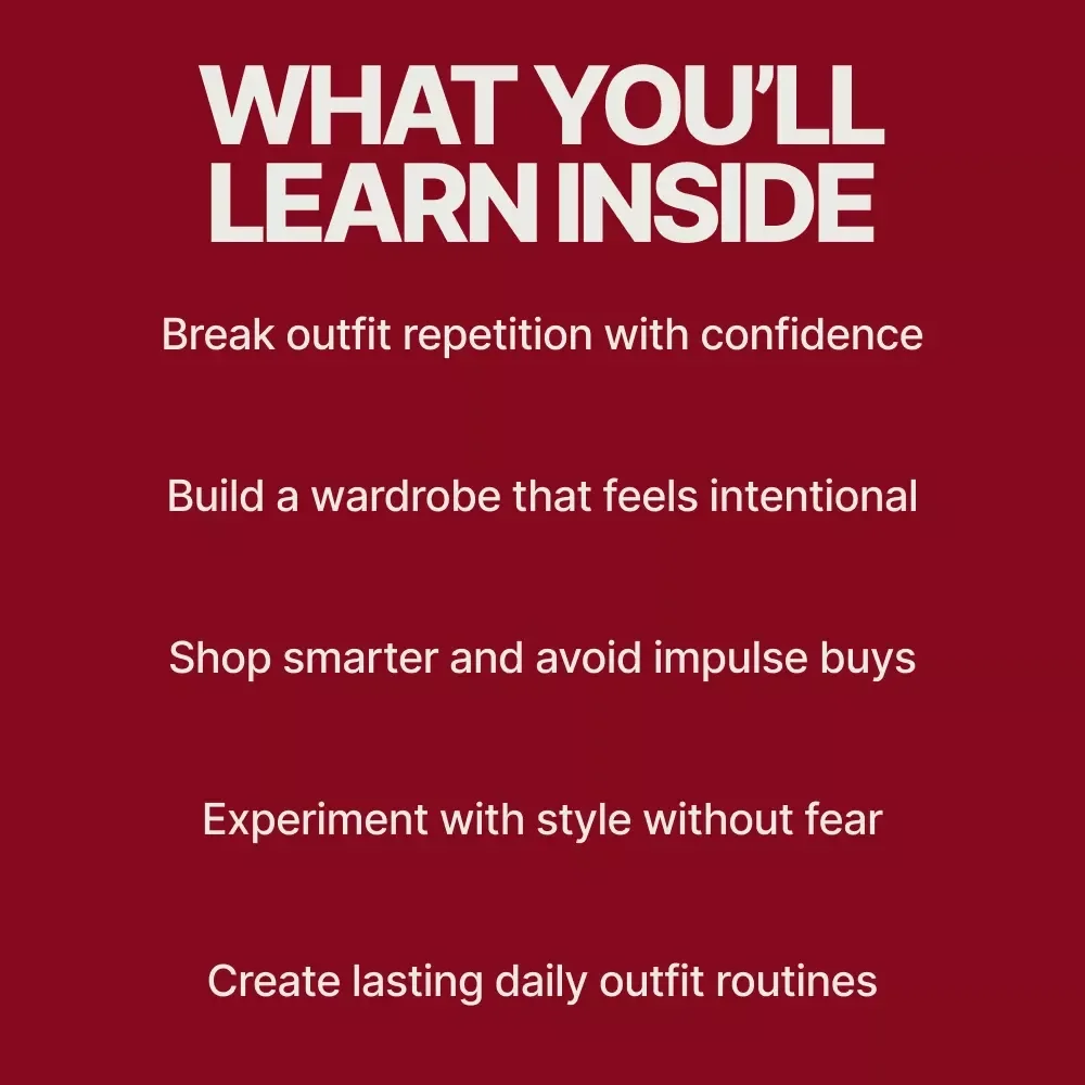 Unlocking Style You’ve Forgotten You Had – Ebook Guide on How to Break a Style Rut, Personal Style Reset, Wardrobe Confidence & Fashion Reinvention