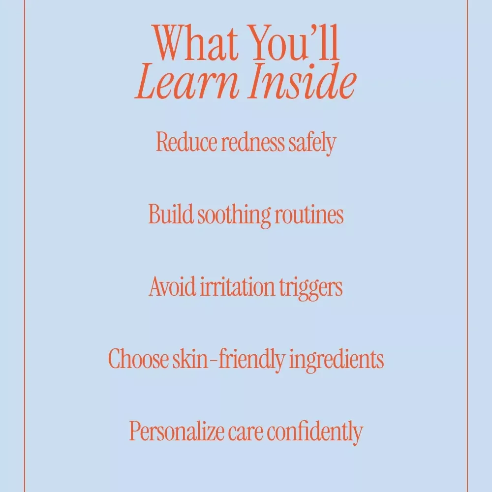 Gentle Skincare for Sensitive Skin | Complete Ebook Guide to Calm, Soothe & Build a Personalized Routine