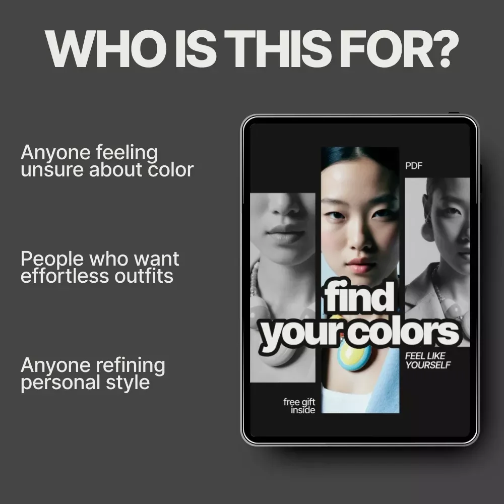 Find Your Colors Feel Like Yourself – Color Analysis for Beginners eBook, Personal Color Guide, Seasonal Color Theory, Style & Wardrobe Confidence Digital Download