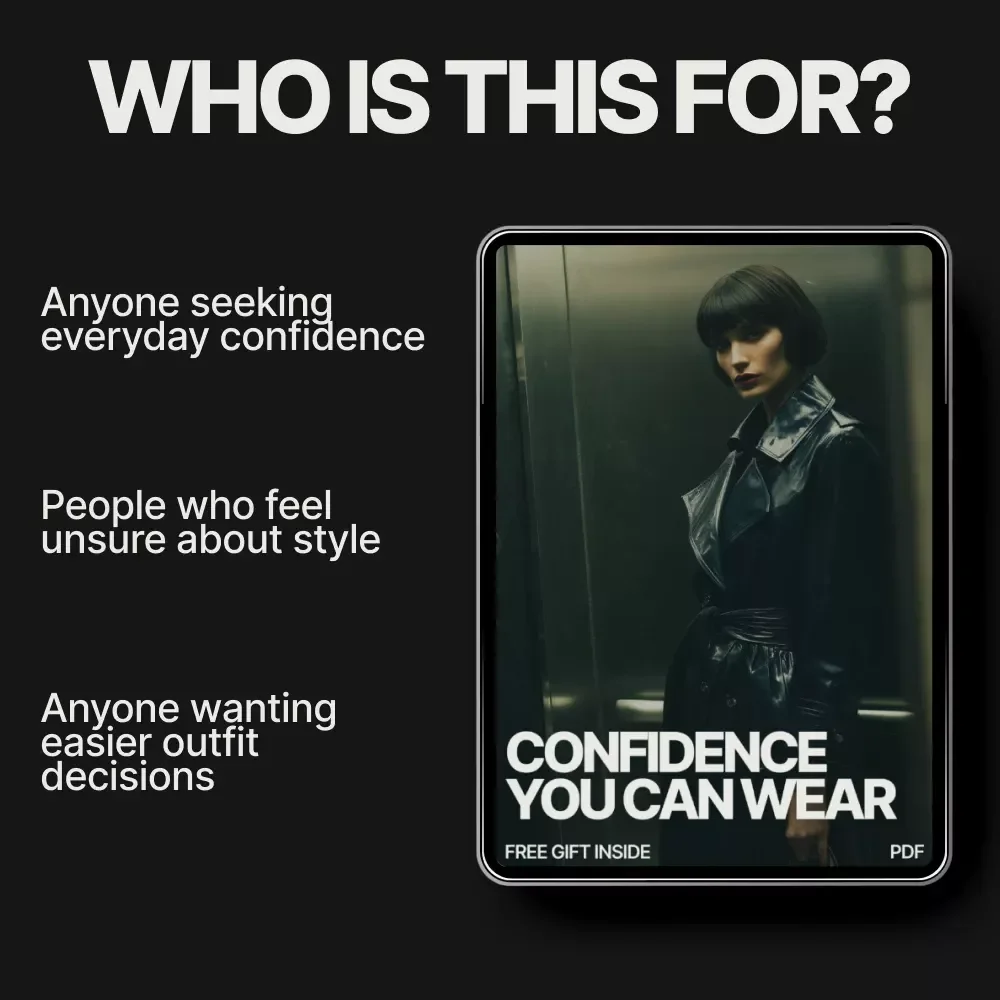 Confidence You Can Wear – A Style & Mindset Guide on Why Clothes Affect Self Confidence | Everyday Outfit Psychology & AI Styling Prompts