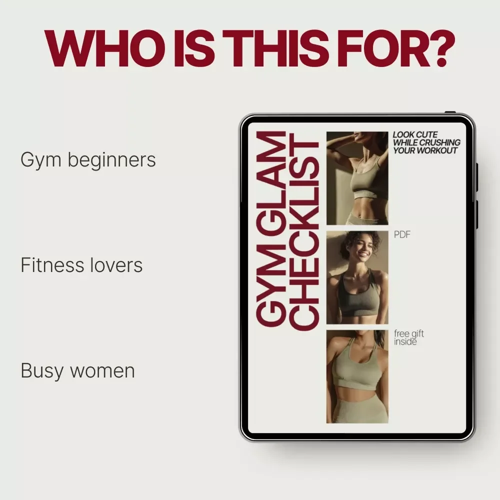 Gym Glam Checklist: Look Cute While Crushing Your Workout | What to Wear to the Gym That Looks Cute | Digital Fitness Style Checklist