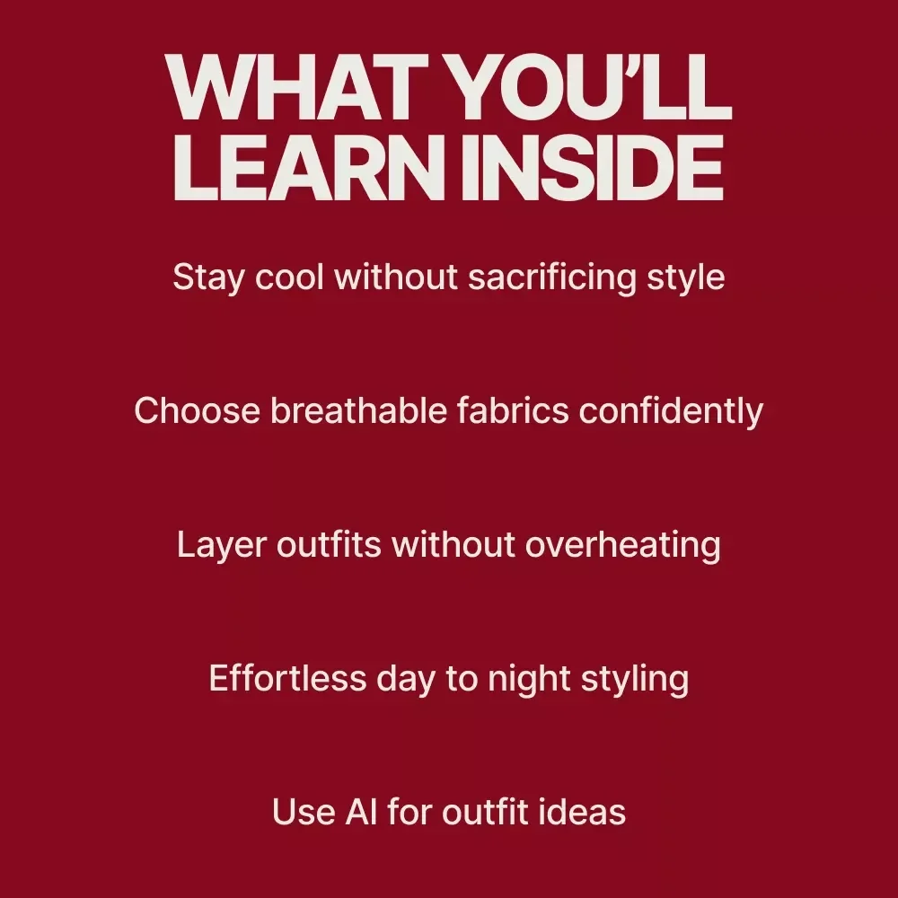 How to Style Your Favorite Dress for the Heat – eBook Guide on How to Style a Summer Dress for Hot Weather, Chic Warm-Weather Outfit Ideas