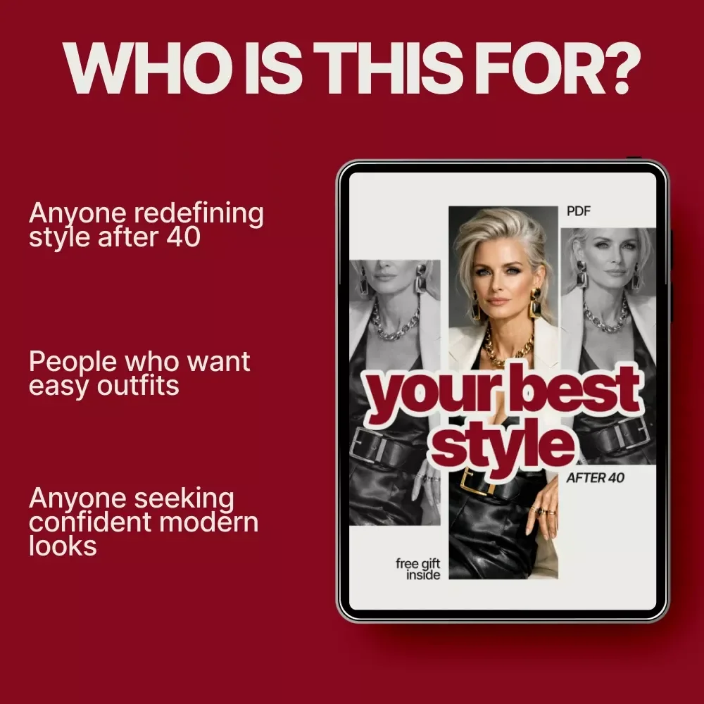 Your Best Style After 40 – Practical Style Tips for Women Over 40 | Confidence-Boosting Wardrobe Guide eBook