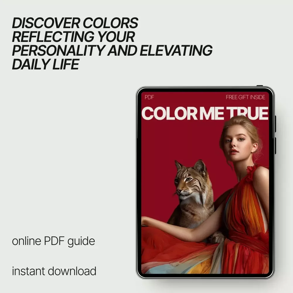 Color Me True: A Personality-Driven Color Guide eBook | how to choose colors that suit personality | Style, Mood & Life Palette