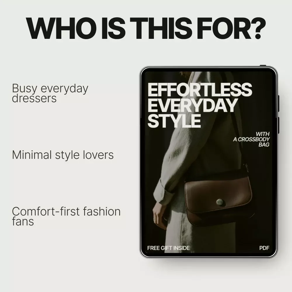 Effortless Everyday Style With a Crossbody Bag – Casual Outfit Styling Checklist | how to style a crossbody bag with casual outfits