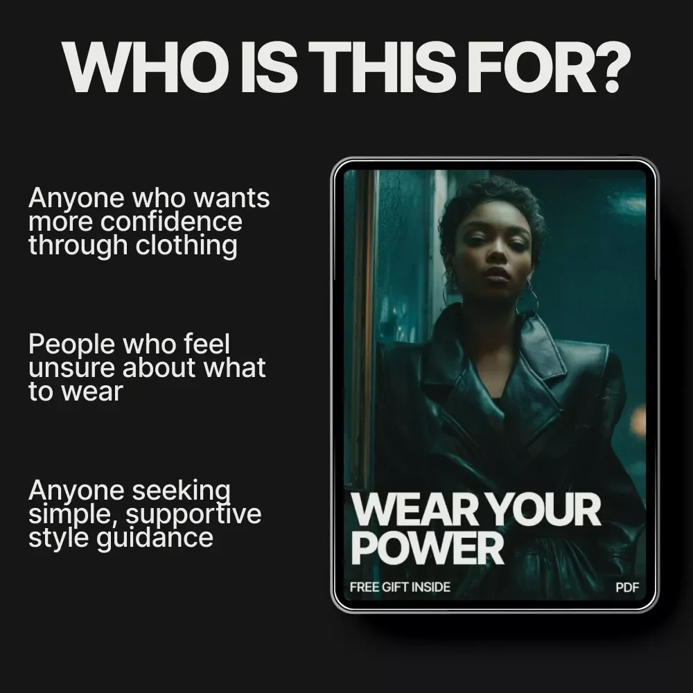 Wear Your Power – Confidence Styling Guide | What to Wear to Boost Confidence | Digital Download