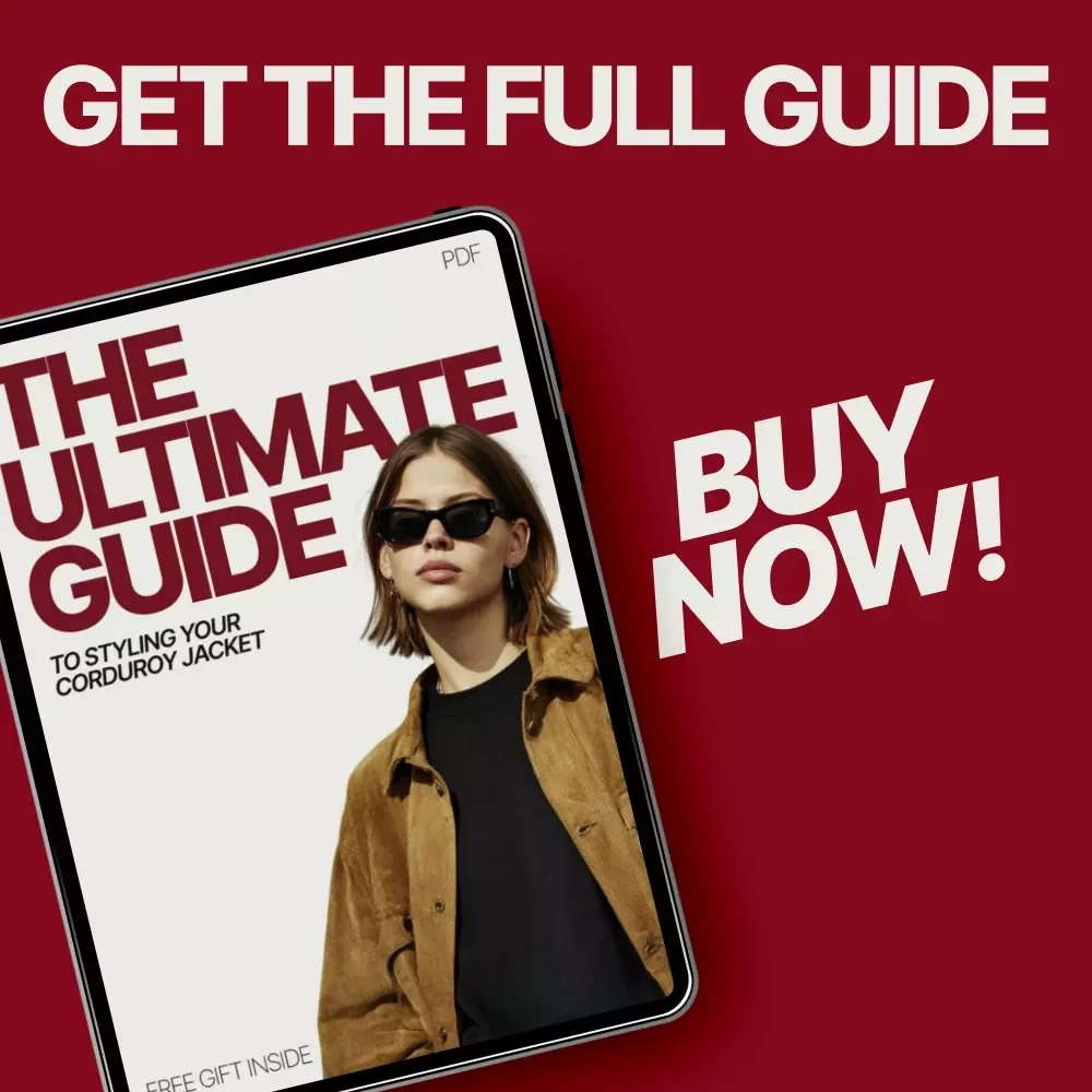 The Ultimate Guide to Styling Your Corduroy Jacket | How to Style a Corduroy Jacket for Casual & Smart Looks | Digital Fashion Guide Download