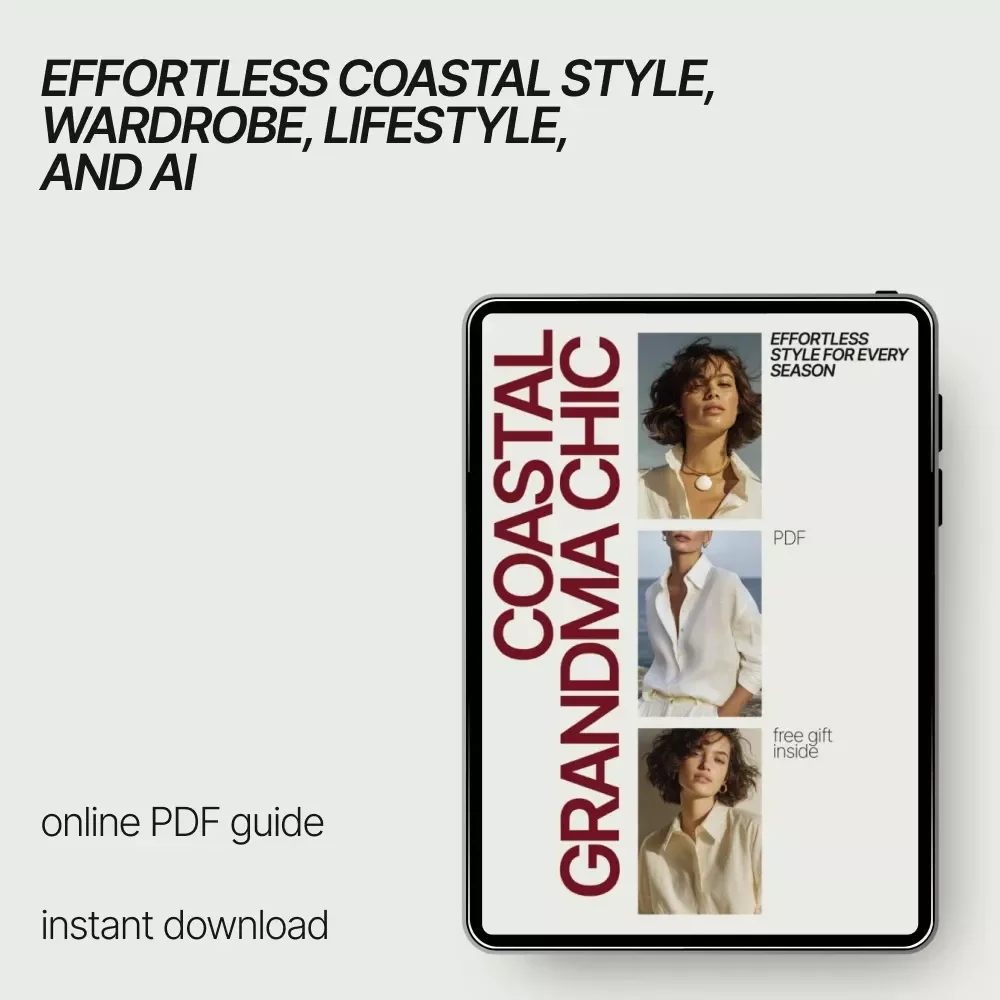 Coastal Grandma Chic: Effortless Style for Every Season | Style Guide on How to Get the Coastal Grandma Style | Timeless Wardrobe & Lifestyle Download