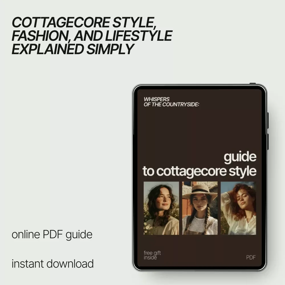Whispers of the Countryside: Guide to Cottagecore Style – What Is Cottagecore and How to Dress It | Romantic Cottagecore Fashion Guide