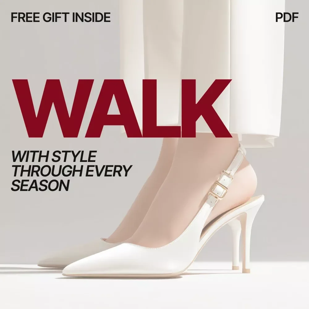 Walk With Style Through Every Season | A Practical Guide on how to style shoes for every season | Year-Round Outfit & Shoe Pairing Digital Download