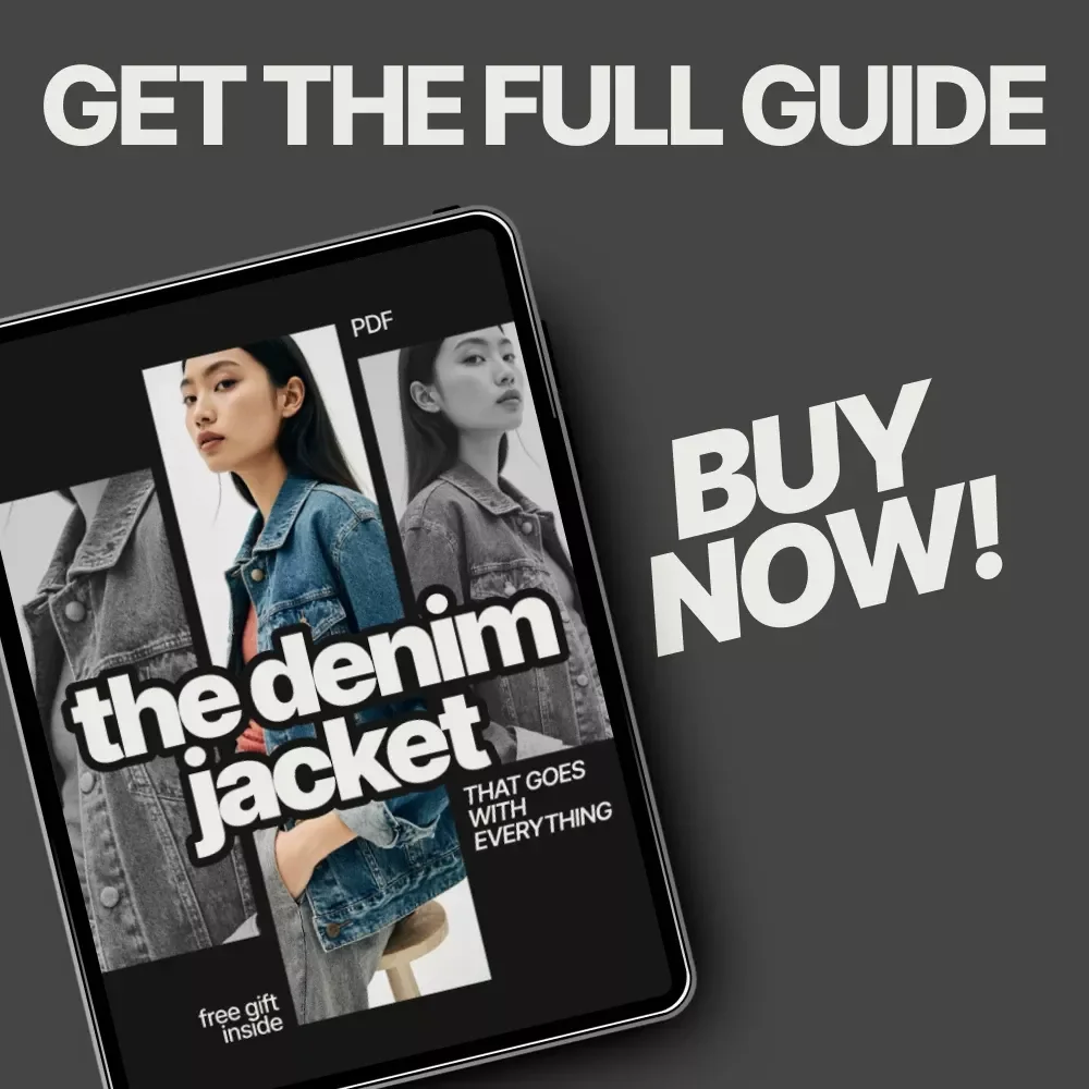 The Denim Jacket That Goes With Everything | A Practical Guide on how to style a denim jacket with everything for Everyday, Elevated & Seasonal Looks