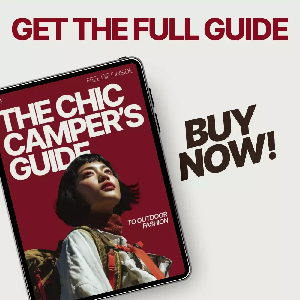 The Chic Camper’s Guide to Outdoor Fashion – A Stylish Guide on how to dress for a camping trip in style | Digital Download
