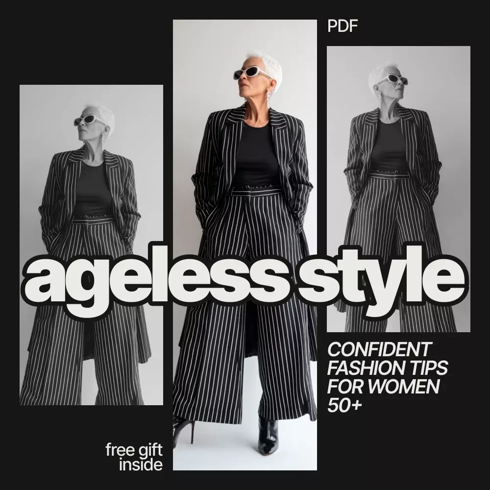 Ageless Style: Confident Fashion Tips for Women 50+ – Digital Guide with Timeless Wardrobe Essentials, Modern Styling Advice & Style Tips for Women Over 50