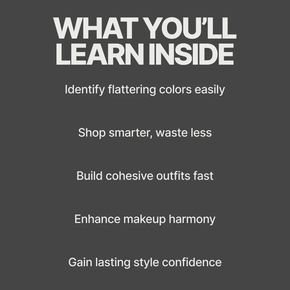 Find Your Colors Feel Like Yourself – Color Analysis for Beginners eBook, Personal Color Guide, Seasonal Color Theory, Style & Wardrobe Confidence Digital Download