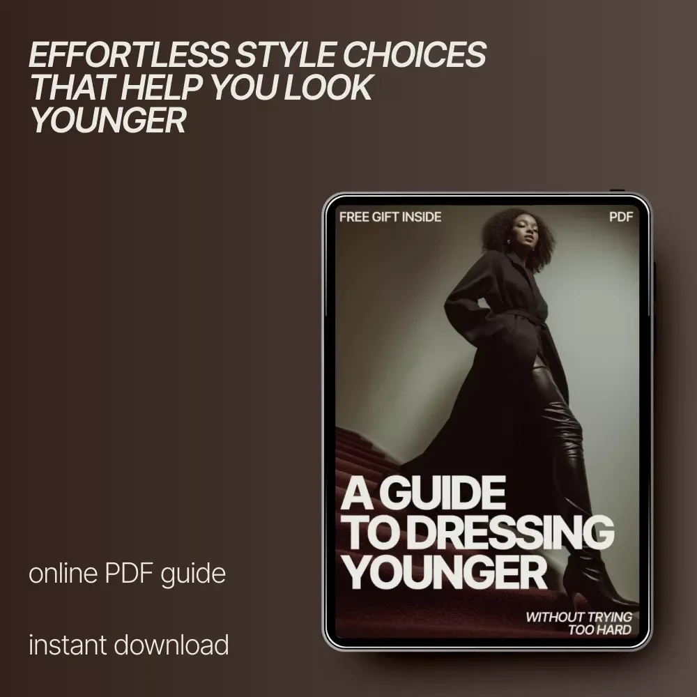 A Guide to Dressing Younger Without Trying Too Hard – Effortless Style eBook on what to wear to look younger without trying too hard