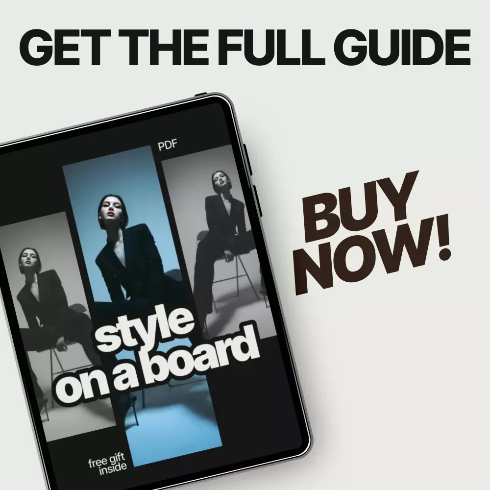 Style on a Board – A Creative Guide on How to Create a Style Inspiration Moodboard for Fashion, Branding & Personal Aesthetic