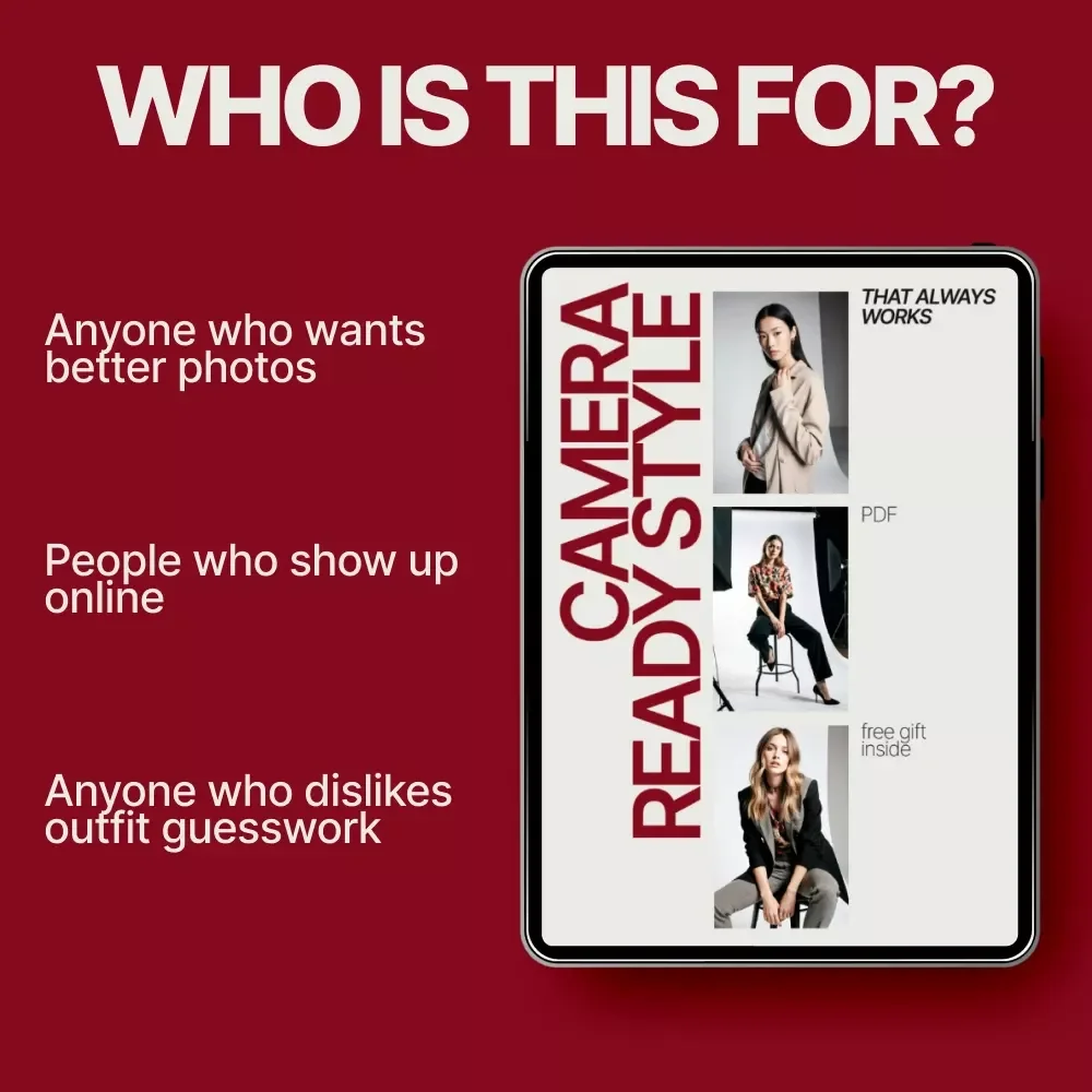 Camera Ready Style That Always Works – Photo Styling Checklist for Creators & Entrepreneurs | What Outfits Look Stylish in Photos