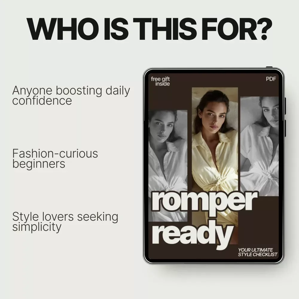 Romper Ready: Your Ultimate Style Checklist – How to Wear a Romper with Confidence | Easy Digital Fashion Checklist