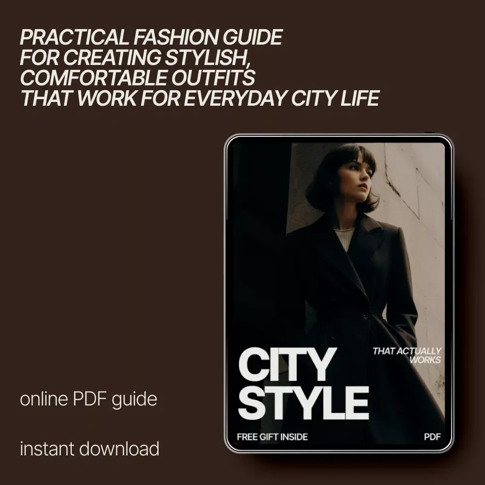 City Style That Actually Works – A Practical Urban Fashion eBook | How to Style Outfits for City Life with Confidence