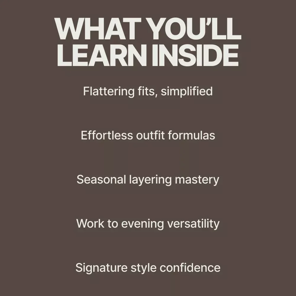 The Modern Vest Styling Guide | Ebook on how to style a vest in casual and smart outfits | Everyday to Polished Outfit Inspiration