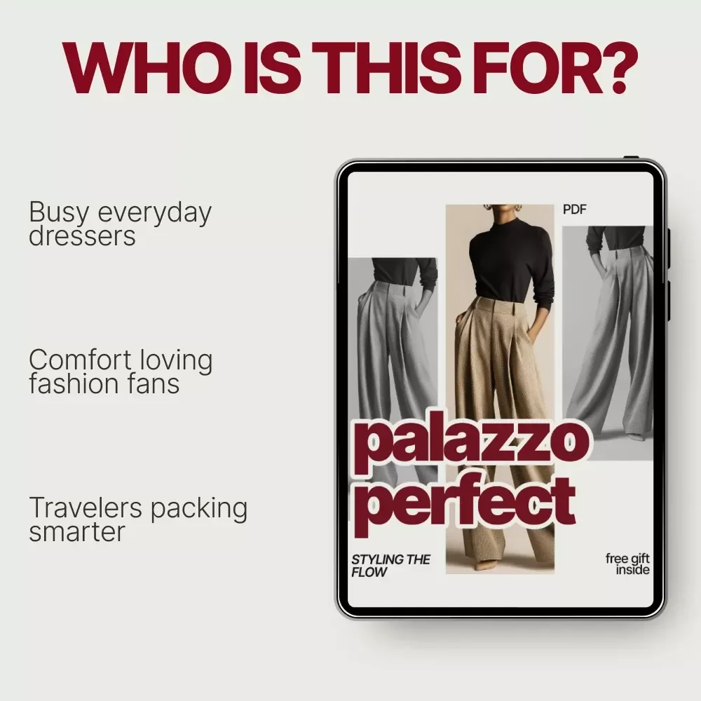 Palazzo Perfect: Styling the Flow – The Ultimate Guide on what to wear with palazzo pants for Everyday, Work & Travel Looks