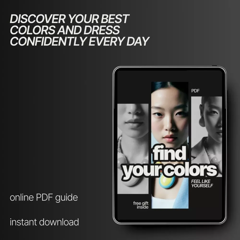 Find Your Colors Feel Like Yourself – Color Analysis for Beginners eBook, Personal Color Guide, Seasonal Color Theory, Style & Wardrobe Confidence Digital Download