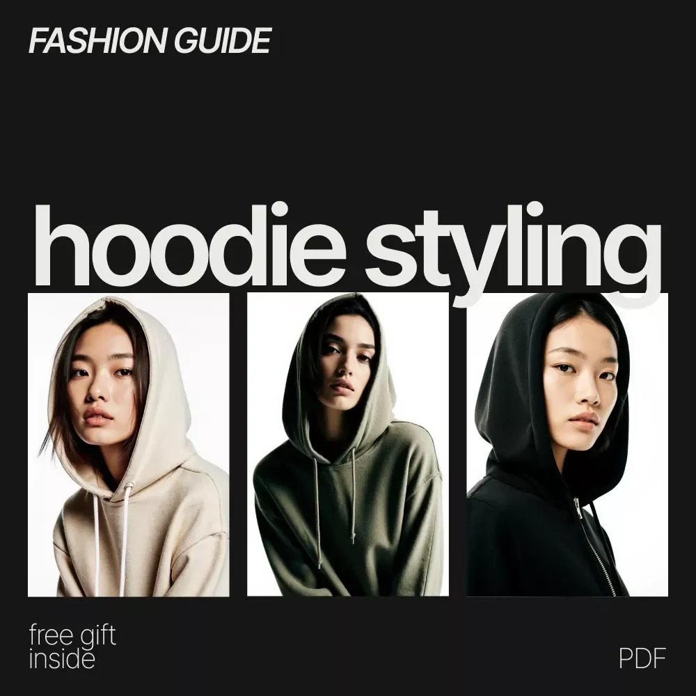 Hoodie Styling Made Simple | Easy Guide on How to Style a Hoodie for Casual Chic Outfits | Everyday to Night Looks Digital Download