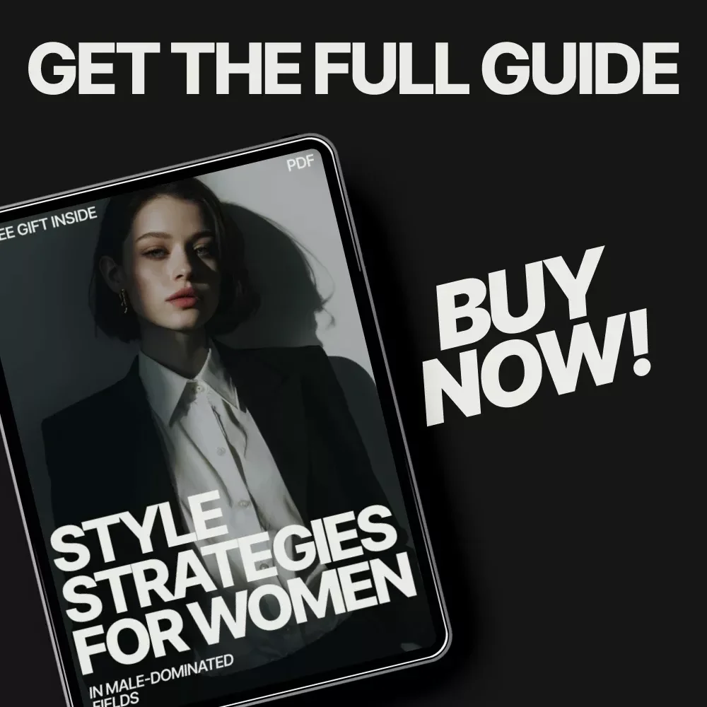 Style Strategies for Women in Male-Dominated Fields – Strategic Power Dressing Ebook | Style for Women in Male Dominated Fields | Professional Workwear Guide
