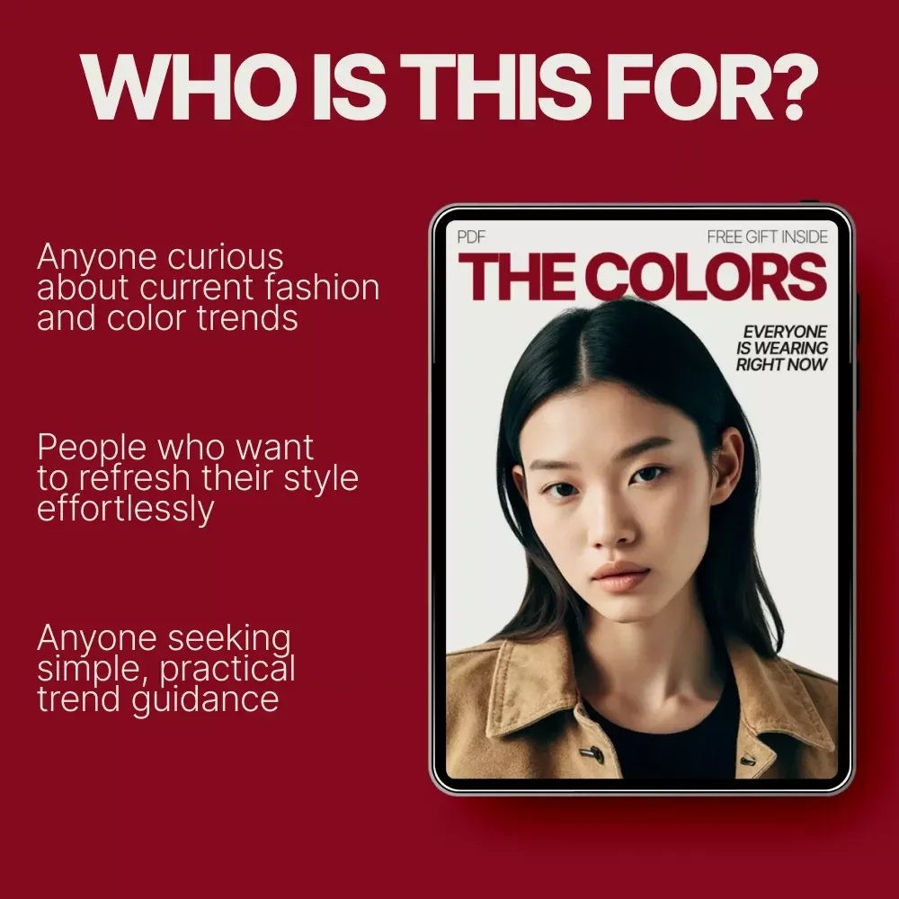 The Colors Everyone Is Wearing Right Now – Trend Forecast Ebook | Discover What Are Trendy Colors This Season for Fashion & Lifestyle