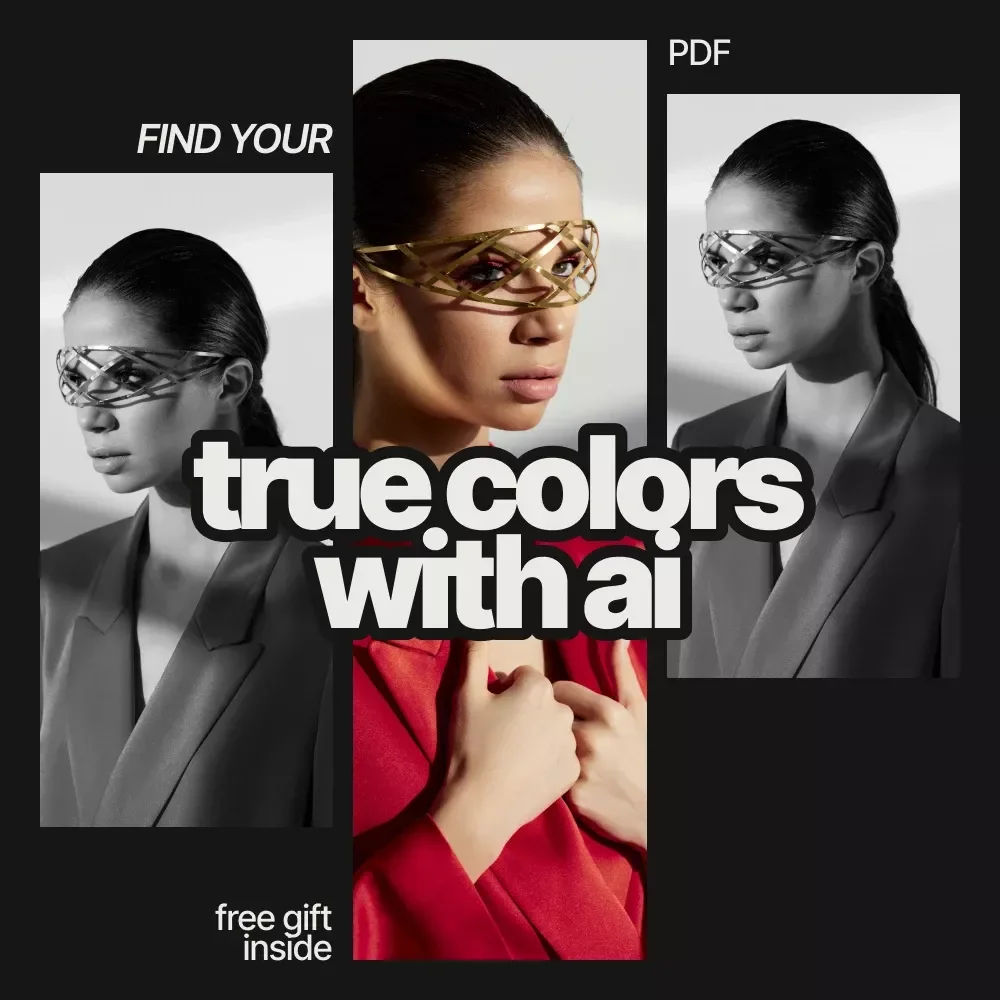 Find Your True Colors with AI – Ebook Guide to using ai to find your color season, Personal Color Analysis, Smart Style & Wardrobe Confidence