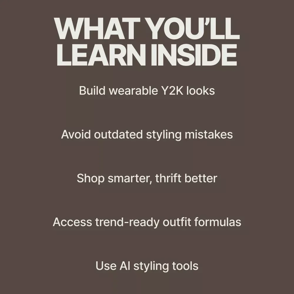 Y2K Reloaded: The Comeback of Early 2000s Style – Trend Guide to y2k fashion trends that are back, Outfit Inspiration & Modern Styling Tips