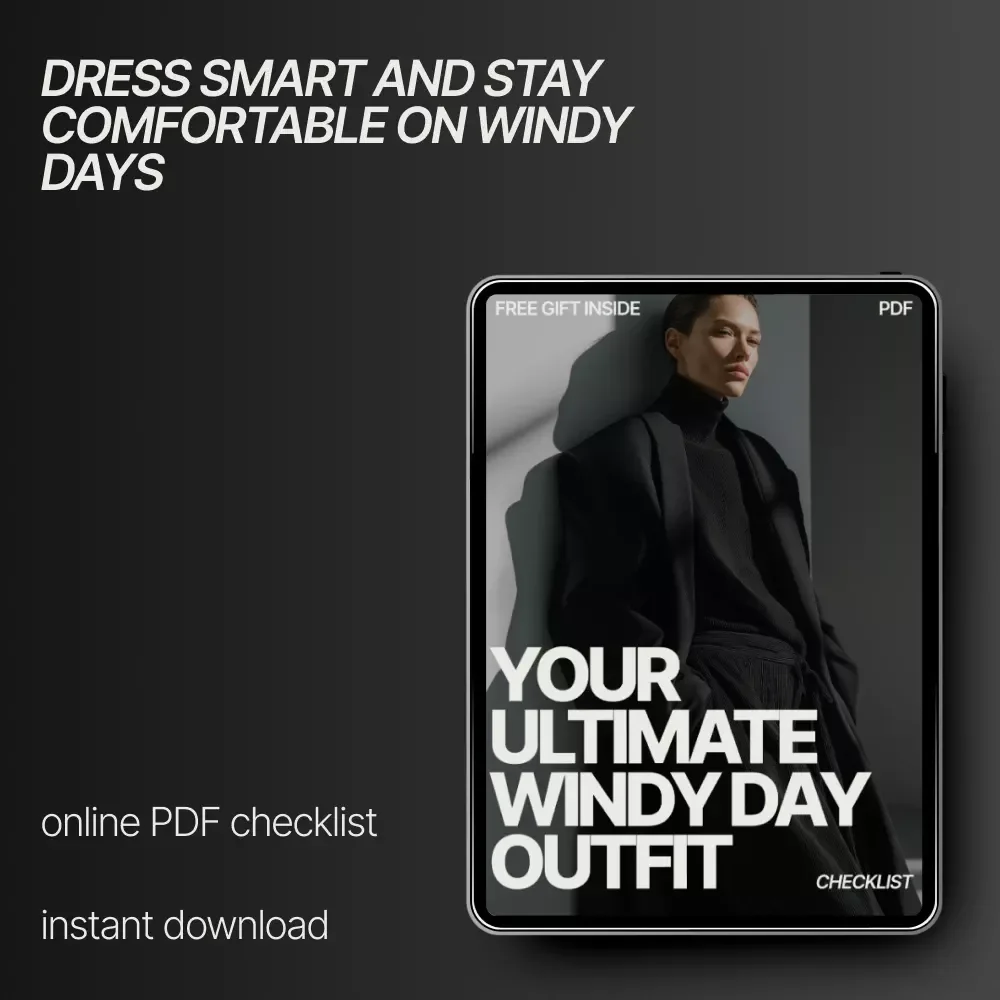 Your Ultimate Windy Day Outfit Checklist – What to Wear on a Windy Day Style Guide