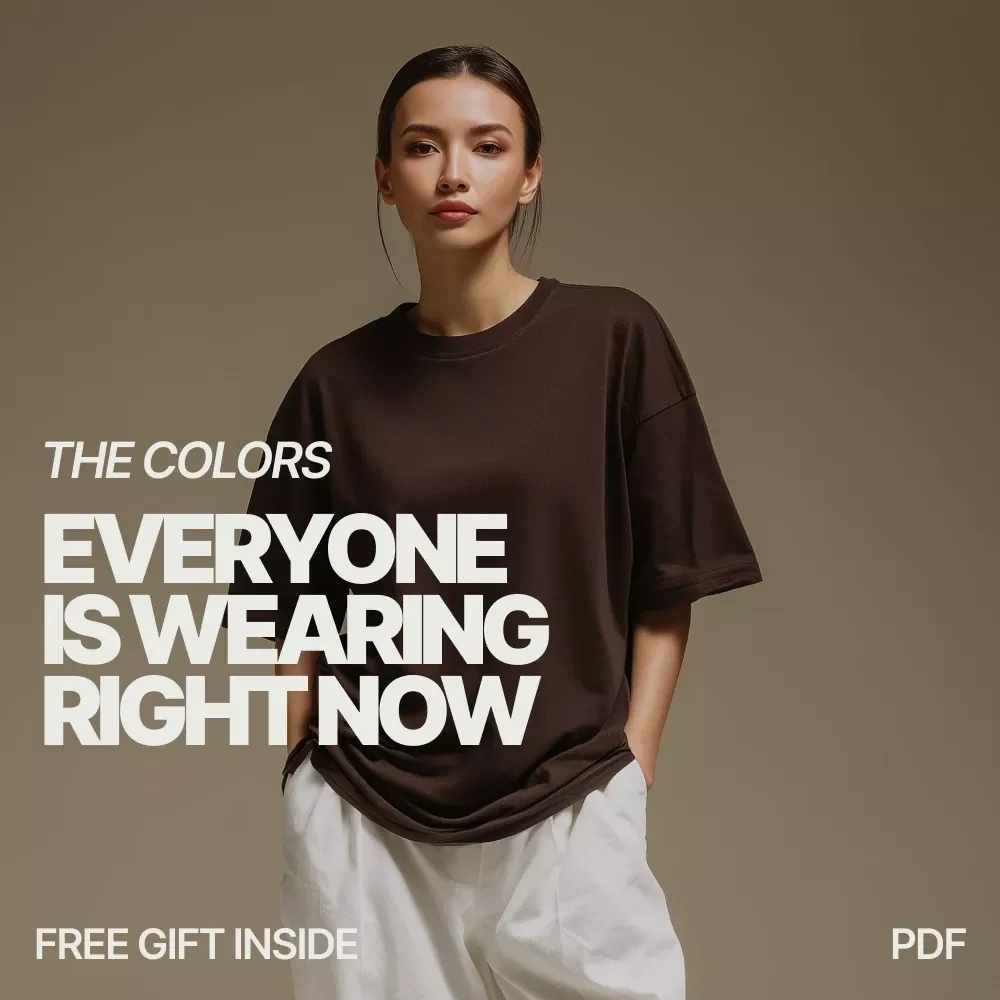 The Colors Everyone Is Wearing Right Now – Trend Forecast Ebook | Discover What Are Trendy Colors This Season for Fashion & Lifestyle
