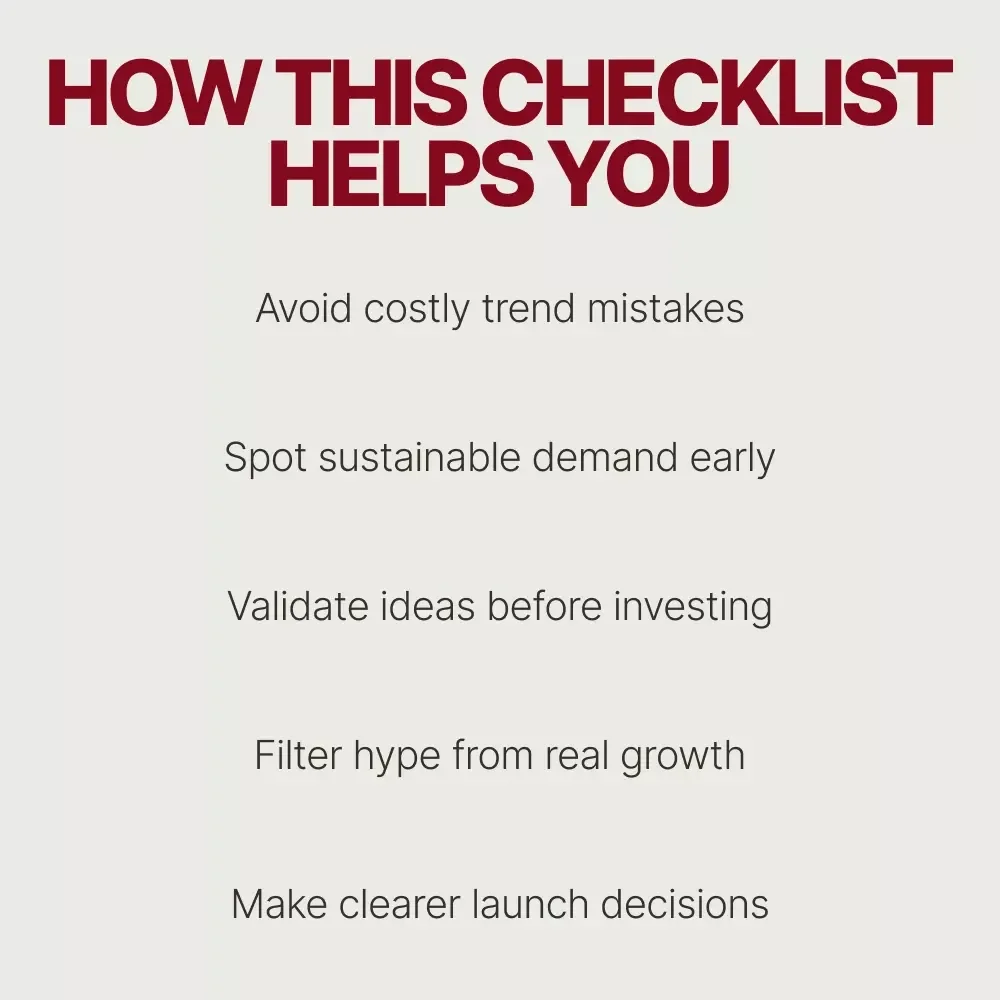 How to Predict If a Trend Lasts Using AI – Smart Checklist for Creators & Sellers | AI Trend Analysis & Market Validation Guide