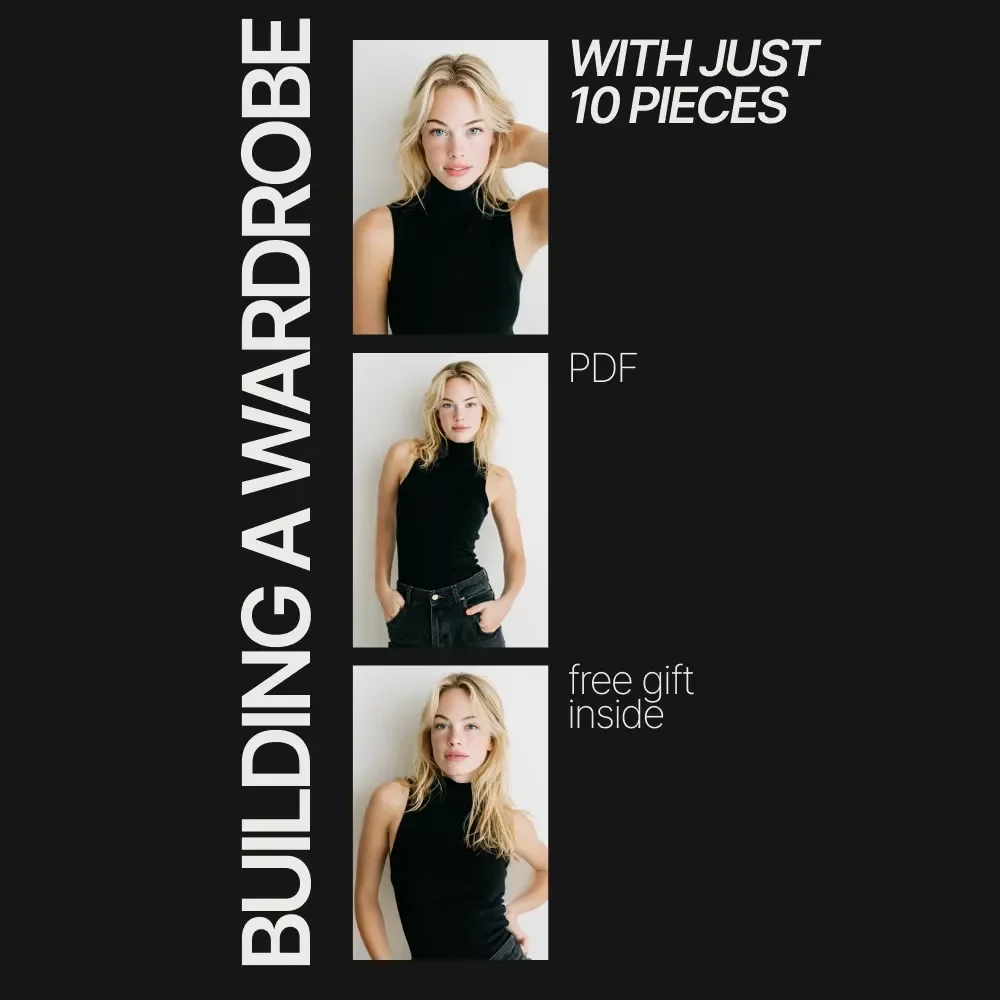 Building a Wardrobe with Just 10 Pieces – Capsule Wardrobe Guide, Minimalist Fashion eBook, 10-Piece Closet Checklist & Outfit Planning Download