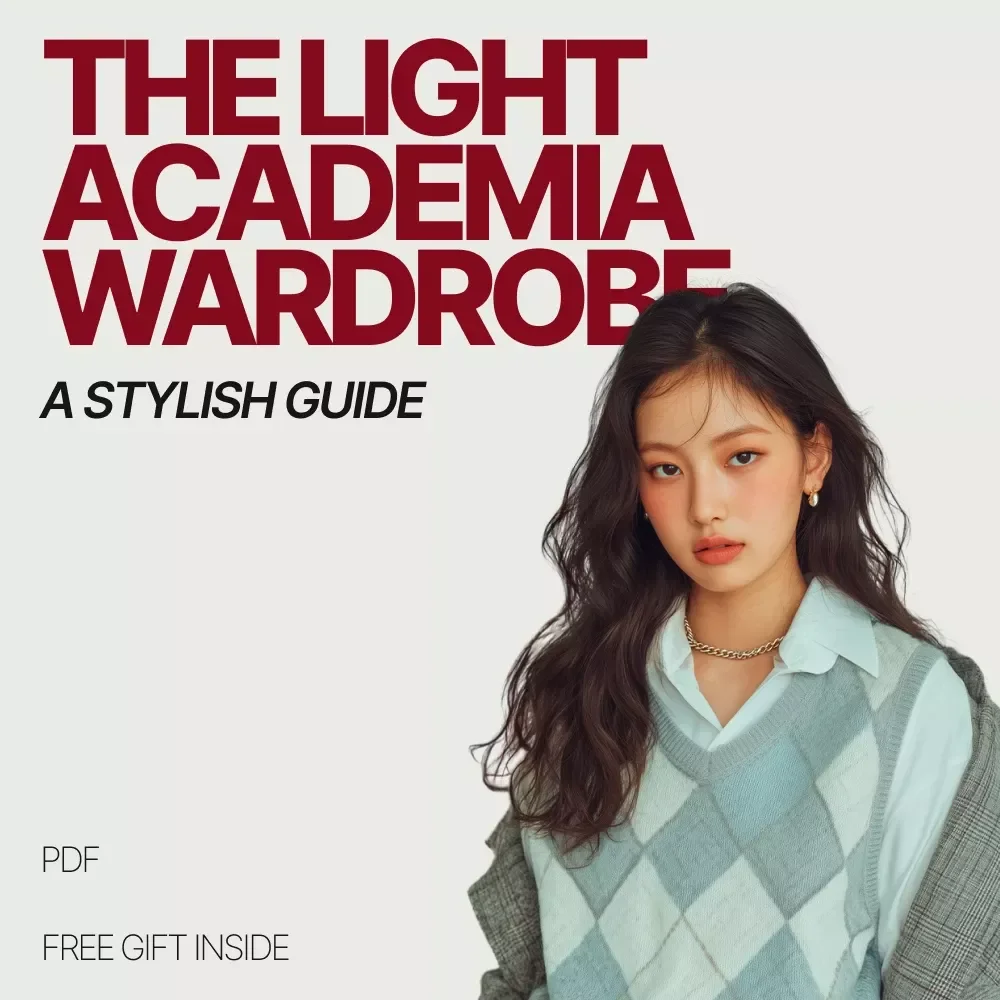 The Light Academia Wardrobe: A Stylish Guide | Light Academia Outfit Ideas, Elegant Capsule Style Guide, Digital Fashion Download