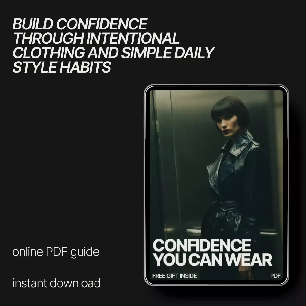 Confidence You Can Wear – A Style & Mindset Guide on Why Clothes Affect Self Confidence | Everyday Outfit Psychology & AI Styling Prompts