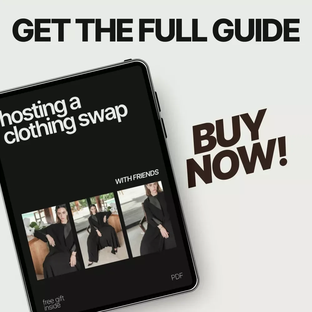 Hosting a Clothing Swap with Friends | Clothing Swap Guide, Sustainable Fashion Party Planner, Digital Download eBook & Checklist