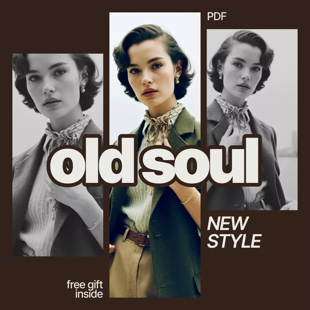 Old Soul New Style – How to Style Vintage Clothes Modernly | Timeless Fashion eBook Guide