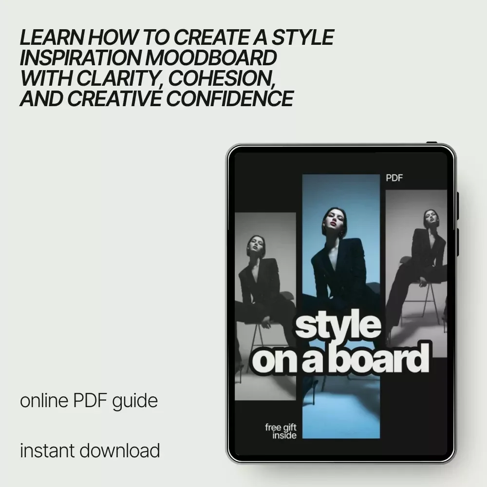 Style on a Board – A Creative Guide on How to Create a Style Inspiration Moodboard for Fashion, Branding & Personal Aesthetic