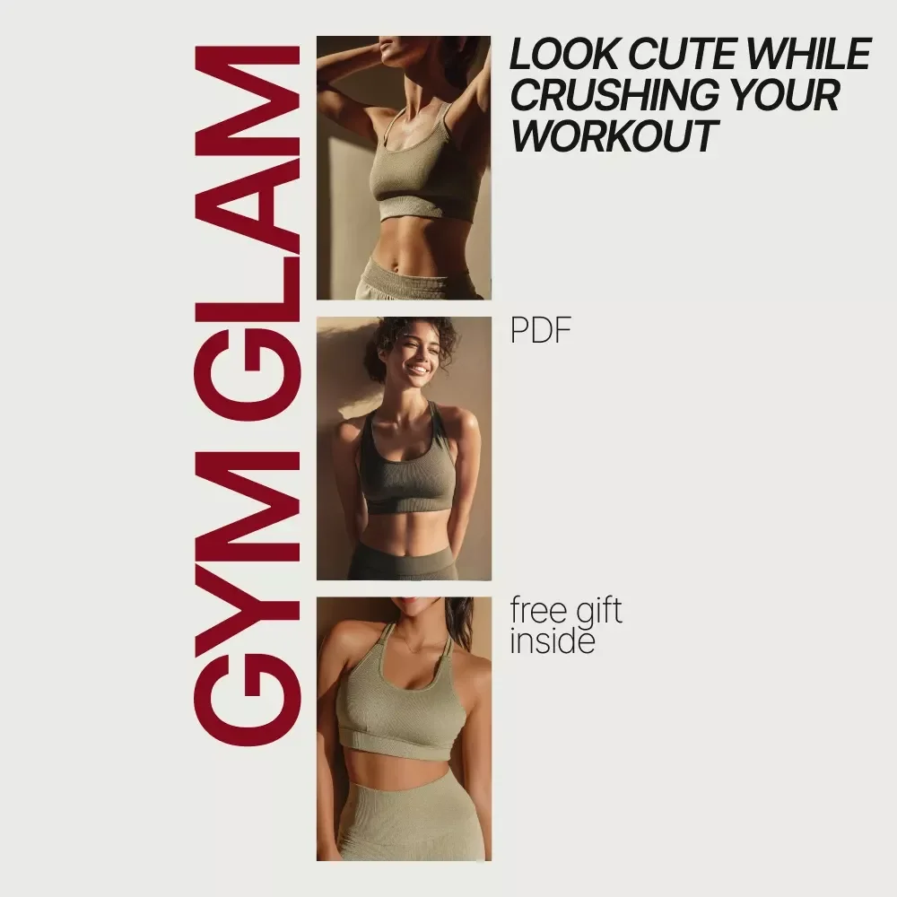 Gym Glam Checklist: Look Cute While Crushing Your Workout | What to Wear to the Gym That Looks Cute | Digital Fitness Style Checklist
