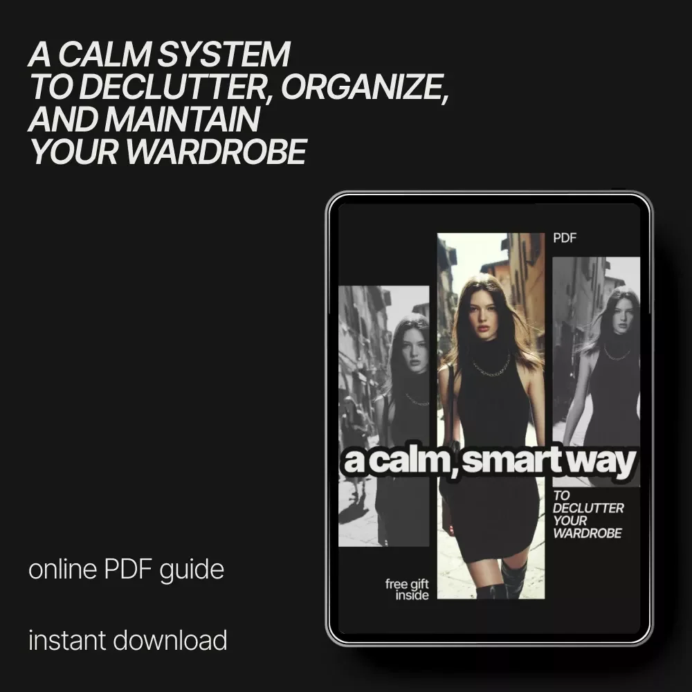 A Calm, Smart Way to Declutter Your Wardrobe – eBook Guide for How to Declutter Wardrobe Efficiently, Build a Focused Closet & Simplify Your Style