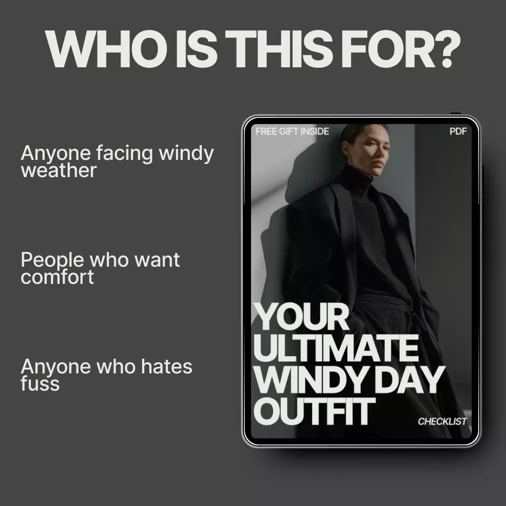 Your Ultimate Windy Day Outfit Checklist – What to Wear on a Windy Day Style Guide