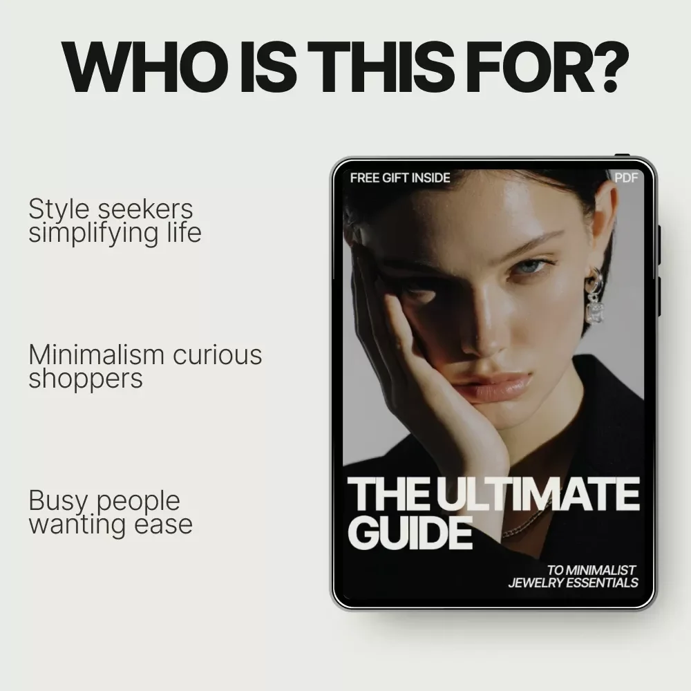 The Ultimate Guide to Minimalist Jewelry Essentials | Modern Style eBook for Building a Timeless Jewelry Collection