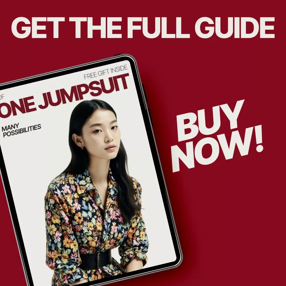 One Jumpsuit Many Possibilities – Styling Guide | How to Style a Jumpsuit for Work and Leisure | Versatile Outfit Planning Digital Download