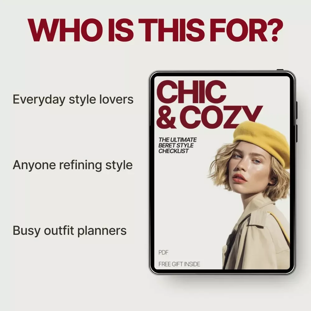 Chic & Cozy: The Ultimate Beret Style Checklist | how to wear a beret Guide for Effortless Parisian & Modern Looks
