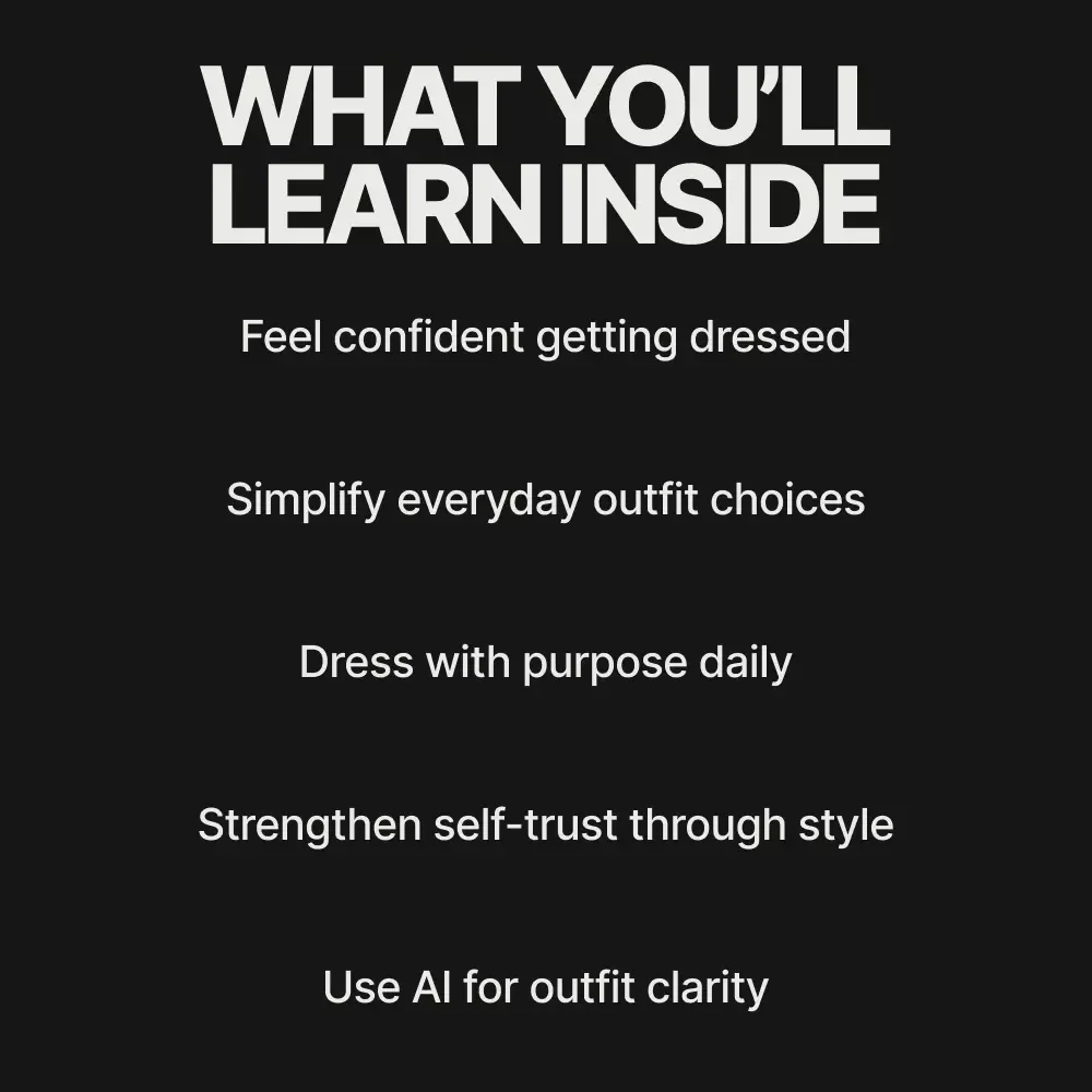 Confidence You Can Wear – A Style & Mindset Guide on Why Clothes Affect Self Confidence | Everyday Outfit Psychology & AI Styling Prompts